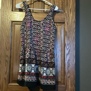 Flowered Romper-does not have a tag. Was bought at Target